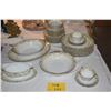 Image 1 : COLLECTION OF NORITAKE "ELVIRA" CHINA PLATES, BOWLS & SERVING PIECES (40 PCS)