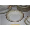 Image 4 : COLLECTION OF NORITAKE "ELVIRA" CHINA PLATES, BOWLS & SERVING PIECES (40 PCS)