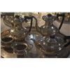 Image 3 : VINERS OF SHEFFIELD ENGLISH TEA SET W/TRAY (6 PCS)