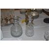 Image 3 : DECANTERS & ORREFORS WINE GLASSES (4 PCS)