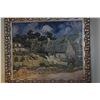 Image 4 : FRAMED VINCENT VAN GOGH REPRODUCTION "THATCHED COTTAGES AT CORDEVILLE" (36" X 30 1/4")