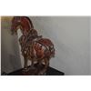 Image 5 : CHINESE TANG STYLE CERAMIC HORSE STATUE (17 1/2") (DOES NOT INCLUDE STAND)