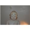 Image 3 : BURMESE WHITE MARBLE SEATED BUDDHA (17")