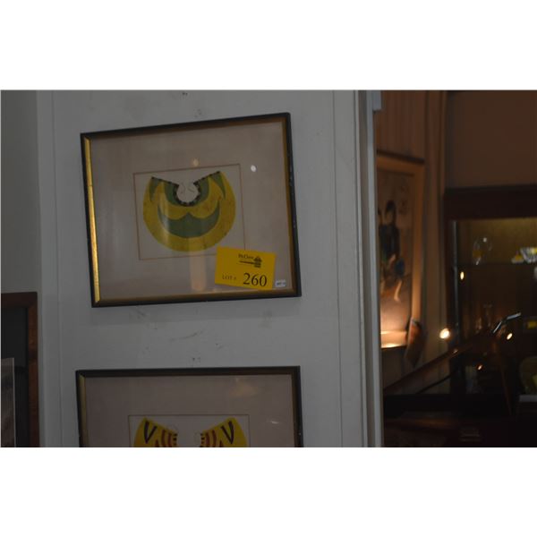 FRAMED "CAPE" PRINTS (4 PCS)