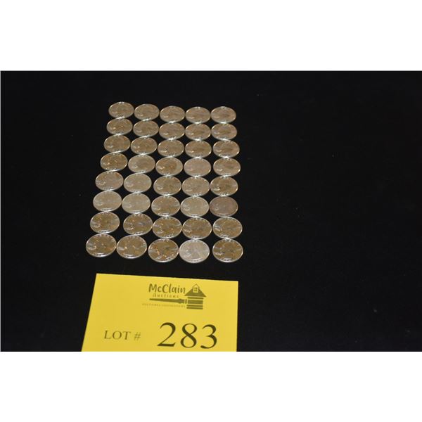 1964 QUARTERS (40), 1921 MORGAN SILVER DOLLAR, 1960 ROSEVELT DIME, 1918 BUFFALO NICKLE & LIBERTY HEA