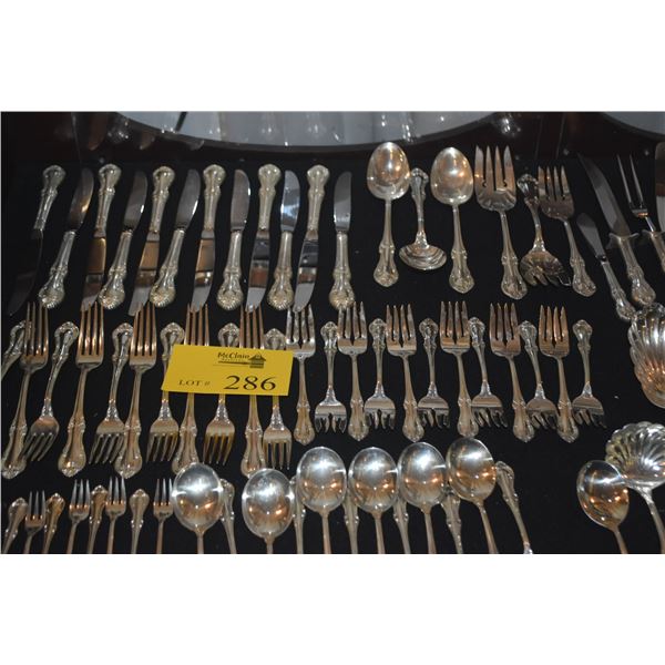INTERNATIONAL STERLING SILVER FLATWARE (SERVICE FOR 12 PLUS SERVING PIECES) W/BOX (2,869.3 GTW) (103