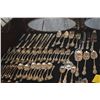 Image 2 : INTERNATIONAL STERLING SILVER FLATWARE (SERVICE FOR 12 PLUS SERVING PIECES) W/BOX (2,869.3 GTW) (103