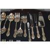 Image 3 : INTERNATIONAL STERLING SILVER FLATWARE (SERVICE FOR 12 PLUS SERVING PIECES) W/BOX (2,869.3 GTW) (103