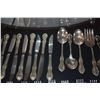Image 4 : INTERNATIONAL STERLING SILVER FLATWARE (SERVICE FOR 12 PLUS SERVING PIECES) W/BOX (2,869.3 GTW) (103