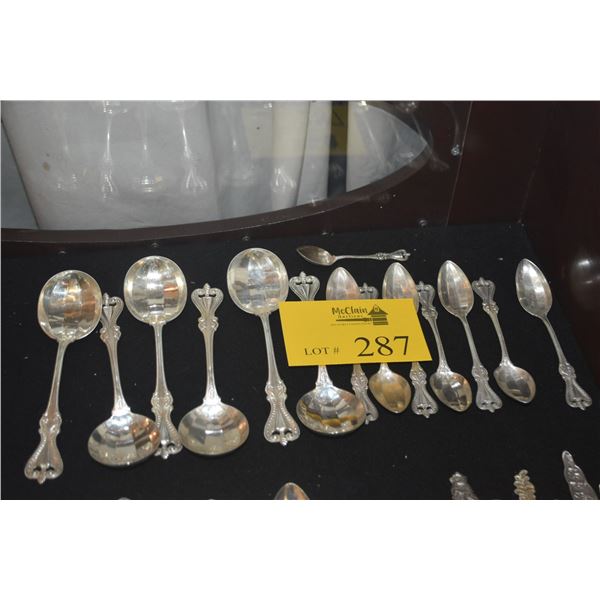 COLLECTION OF STERLING SPOONS (507.7 GTW) (14 PCS)