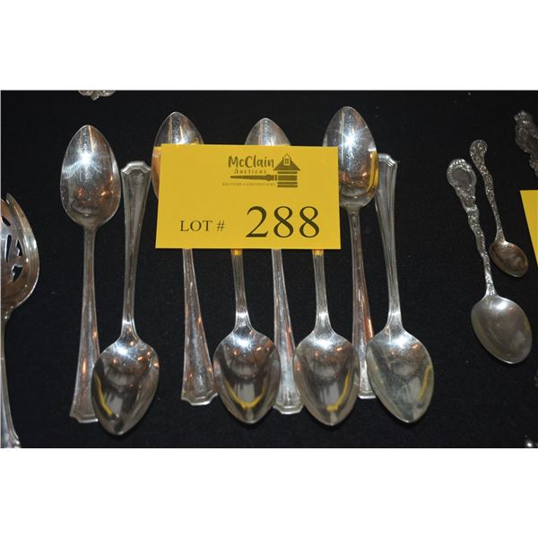 COLLECTION OF STERLING SPOONS (329.5 GTW) (8 PCS)