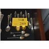 Image 1 : COLLECTION OF ASSORTED COLLECTOR SPOONS & FORK (242.1 GTW) (12 PCS)