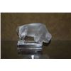 Image 2 : LALIQUE CRYSTAL BUFFALO