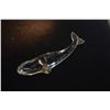 Image 2 : BACCARAT CRYSTAL HUMPBACK WHALE (SMALL CHIP ON TAIL)