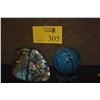 Image 1 : LABORITE STONE & ROUND STONE ON STAND (2 PCS)