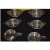 Image 2 : STERLING NUT DISHES (6 PCS)