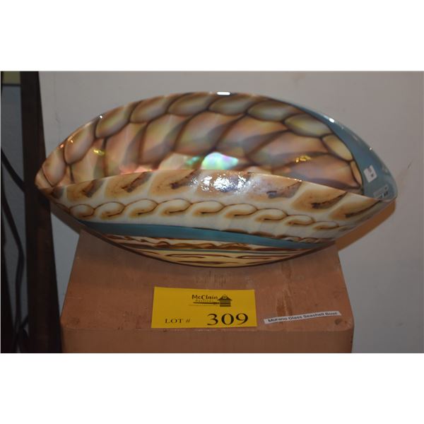 MURANO GLASS SEA SHELL BOWL