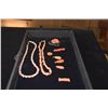 Image 2 : CORAL & PEARL NECKLACES & CORAL PENDANTS, CARVINGS & BROOCH (8 PCS)