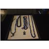 Image 2 : LAPIS LAZULI BEAD NECKLACES & PENDANT (6 PCS)