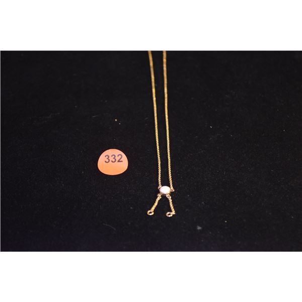 14K OPAL NECKLACE (4.9 GTW)