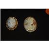 Image 2 : 14K SHELL CAMEO BROOCHES (2 PCS)