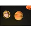 Image 3 : 14K SHELL CAMEO BROOCHES (2 PCS)