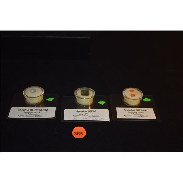 LOOSE GEMSTONE: TOPAZ & CITRINE