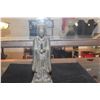 Image 2 : ANTIQUE CHINESE BRONZE DAOIST OFFICIAL (12") (DOES NOT INCLUDE STAND)