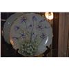 Image 5 : 13 1/2" ANTIQUE BAVARIA PORCELAIN HAND PAINTED FLORAL PLATTER & 10 1/2" PORCELAIN BOWL (2 PCS) (DOES