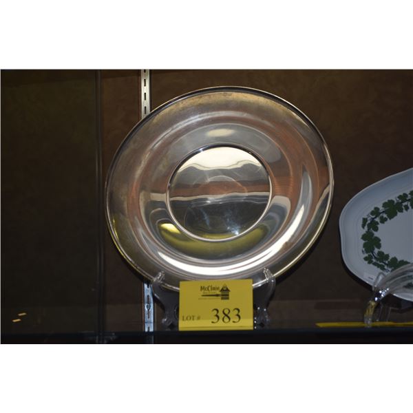 14" STERLING SILVER PLATTER (DOES NOT INCLUDE STAND)