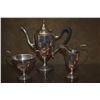 Image 2 : STERLING SILVER TEAPOT, CREAMER & SUGAR BOWL (428.4 GTW) (3 PCS)