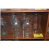Image 1 : VINTAGE GLASS MILK BOTTLES