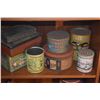 Image 2 : COLLECTION OF VINTAGE TINS (18 PCS)
