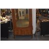 Image 3 : ANTIQUE ARMOIRE W/FULL LENGTH BEVELED MIRROR & 3 DRAWERS