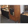 Image 5 : ANTIQUE ARMOIRE W/FULL LENGTH BEVELED MIRROR & 3 DRAWERS