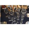 Image 2 : RED WINE GLASSES & CORDIALS (17 PCS)