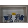Image 1 : CHINESE BLUE & WHITE PORCELAIN FU LIONS (2 PCS)