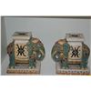 Image 2 : CERAMIC ELEPHANT PLANT STANDS (2 PCS)