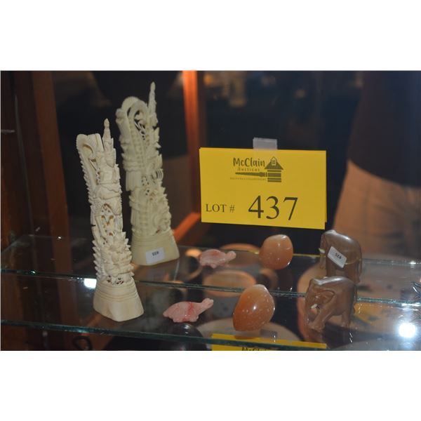 ASSORTED STATUARY (4 PCS)