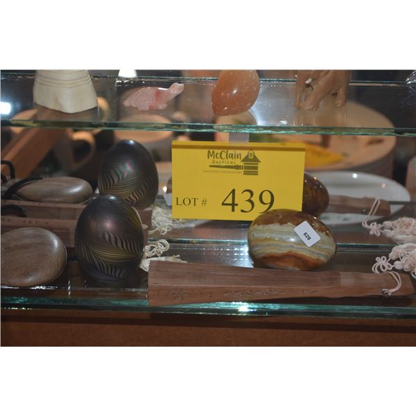 FANS, EGGS & CASTANET (5 PCS)