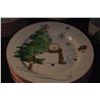 Image 2 : THOMSON, SNOWY SNOWMAN PLATES, BOWLS, DISHES & CUPS (32 PCS)