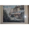 Image 2 : FRAMED LITHOGRAPH, PARIS STREET SCENE BY AMERICO MAKK 252/350