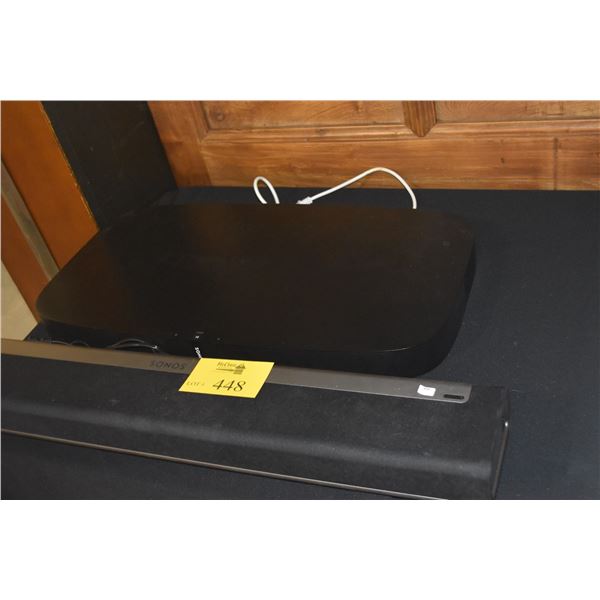 SONO PLAYBASE WIRELESS SOUND BASE & SONO PLAYBAR WIRELESS SOUND BAR (2 PCS)