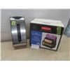 Image 1 : New Wall-Mount Garbage Bag Dispenser Plus Rubbermaid Desk File Sorter