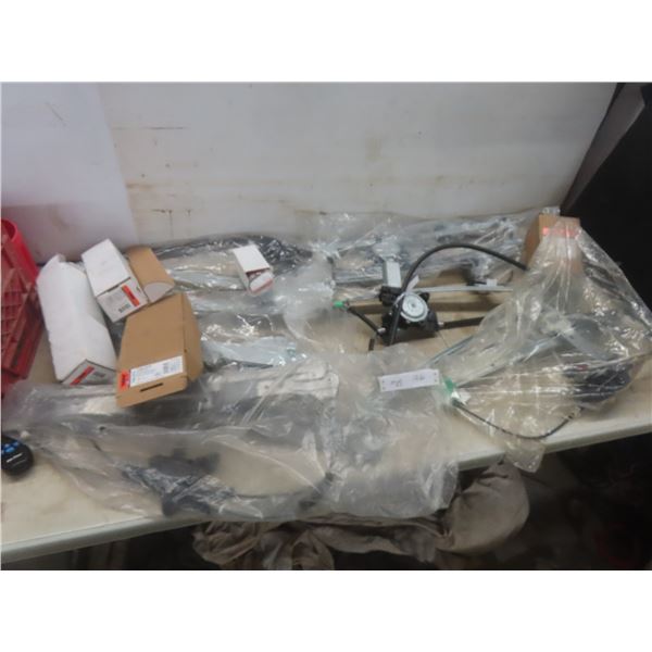 Six New Auto Window Regulators, 2 Transmission Lines, Window Lift Motor, 2 Control Arms, and Soleno
