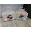 Image 3 : Two Plastic Pepsi-Cola Six-Bottle Carriers Plus Slazenger Tennis Racket Cover