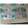 Image 2 : Thirteen Manitoba License Plates