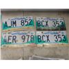Image 3 : Thirteen Manitoba License Plates