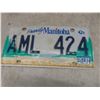 Image 5 : Thirteen Manitoba License Plates