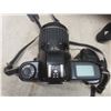 Image 3 : Canon Camera With Case, Sony Lens, Plus Two Sets of Headphones